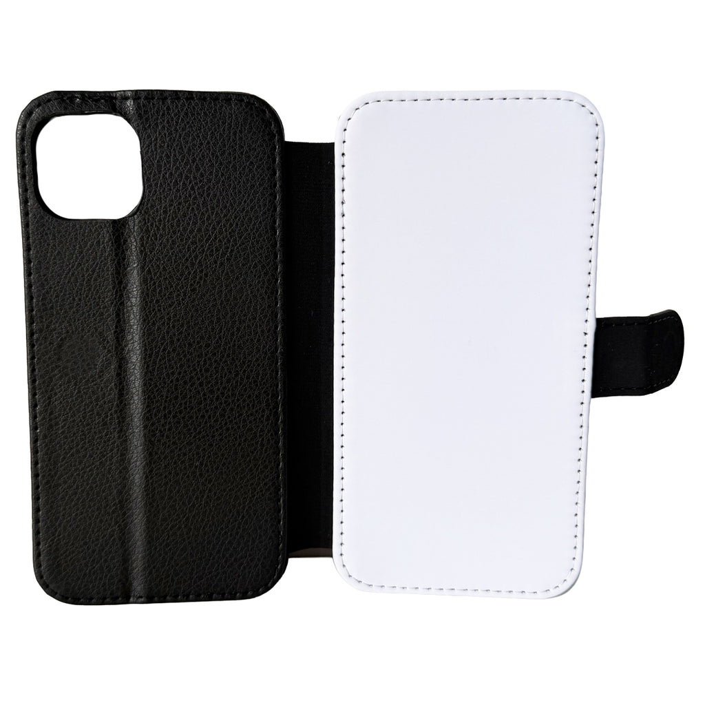 iPhone 13 - PU Leather Flip Wallet Sublimation Phone Case