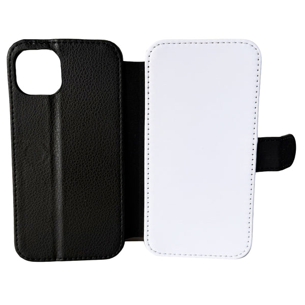 iPhone 13 - PU Leather Flip Wallet Sublimation Phone Case