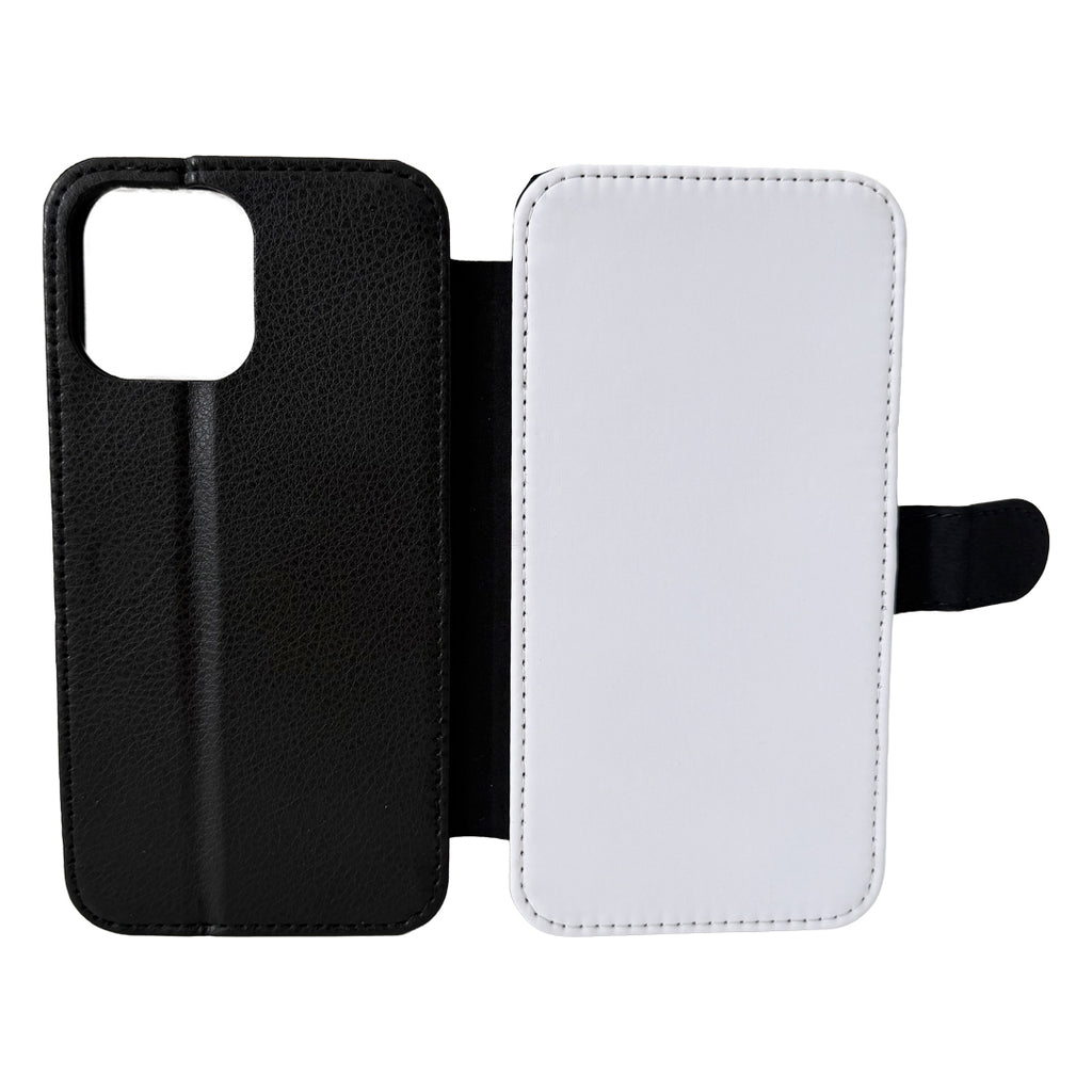 iPhone 13 Pro Max - PU Leather Flip Wallet Sublimation Phone Case