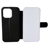 iPhone 13 Pro - PU Leather Flip Wallet Sublimation Phone Case