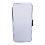 iPhone 14 - PU Leather Flip Wallet Sublimation Phone Case