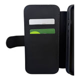 iPhone 15 - PU Leather Flip Wallet Sublimation Phone Case