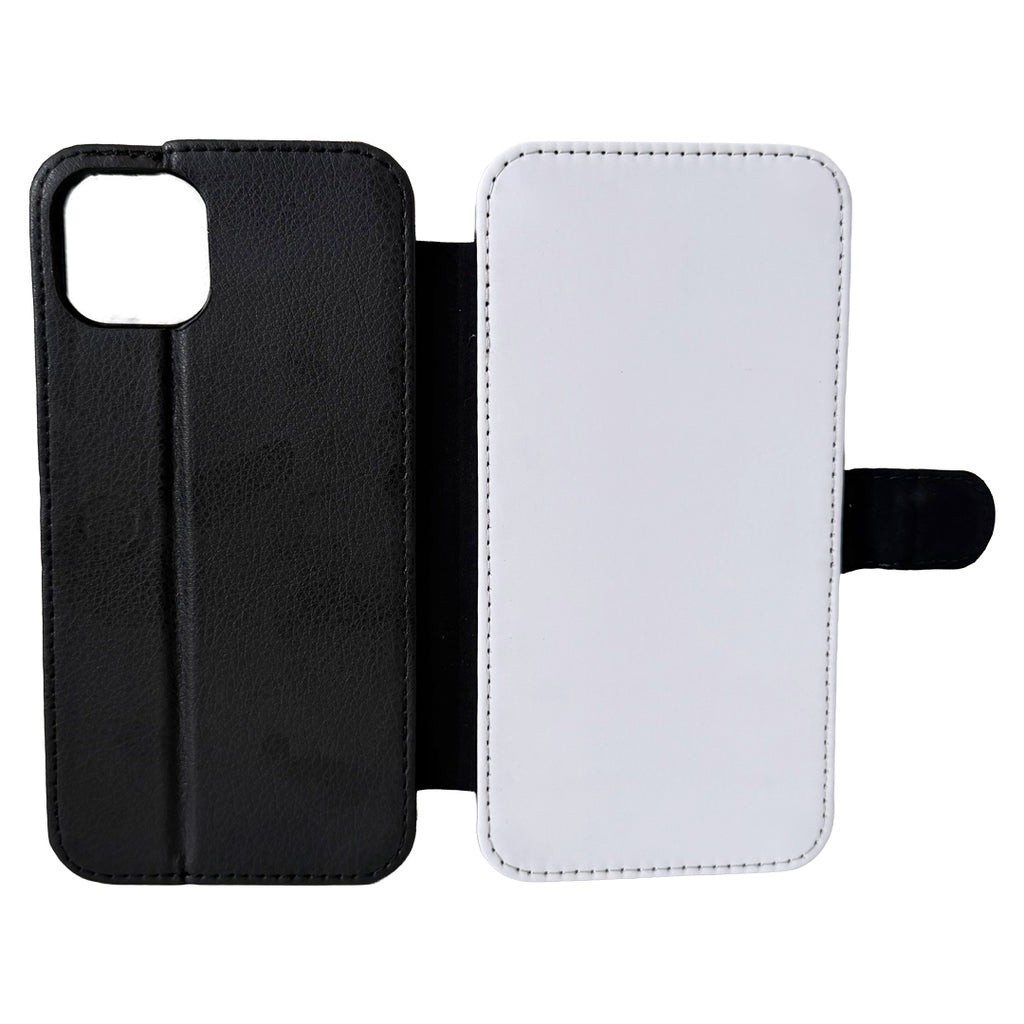iPhone 15 Plus - PU Leather Flip Wallet Sublimation Phone Case