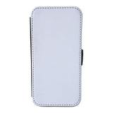 iPhone 16 - PU Leather Flip Wallet Sublimation Phone Case