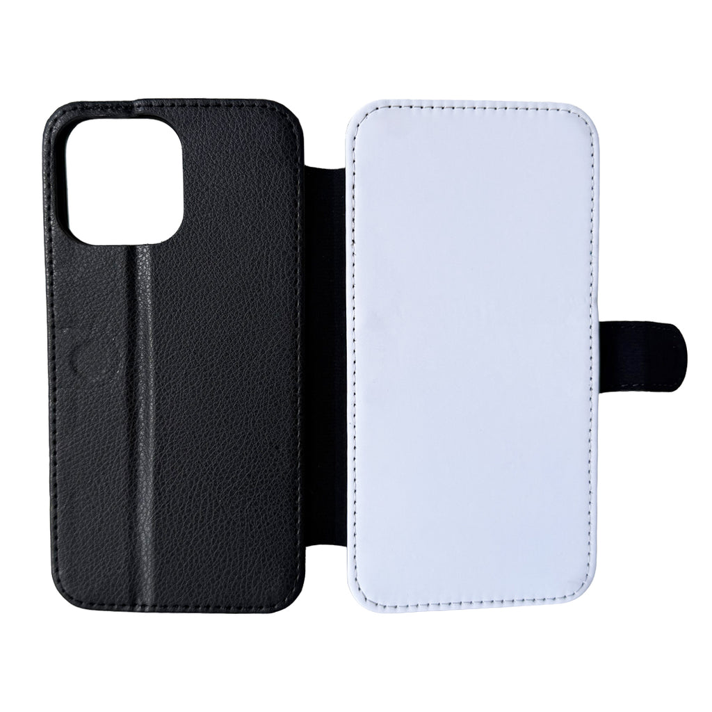 iPhone 16 Pro Max - PU Leather Flip Wallet Sublimation Phone Case