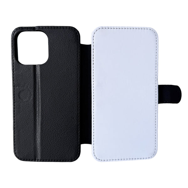 iPhone 16 Pro Max - PU Leather Flip Wallet Sublimation Phone Case
