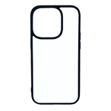 iPhone 14 Pro - TPU Rubber Sublimation Phone Case (Highest Quality) - Black