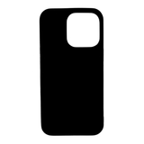 iPhone 14 Pro - TPU Rubber Sublimation Phone Case (Highest Quality) - Black