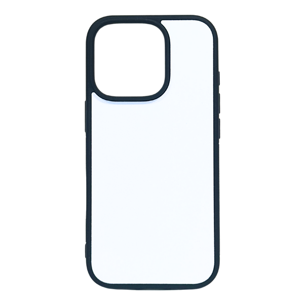iPhone 16 Pro - TPU Rubber Sublimation Phone Case (Highest Quality) - Black