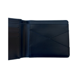 PU Leather Sublimation Mens Wallet - Black