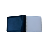 PU Leather Sublimation Mens Wallet - Black
