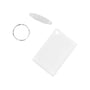 Rectangle Acrylic Keyring