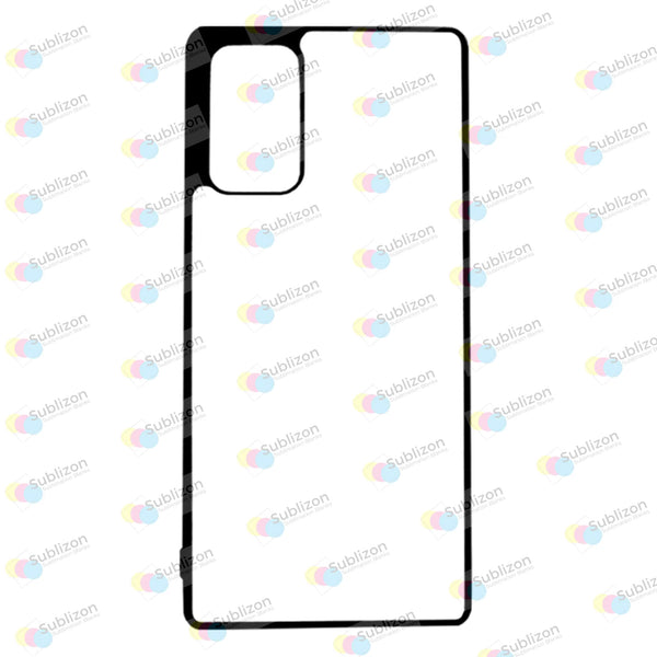 Samsung Galaxy Note 20 - TPU Rubber Sublimation Case - Black Sublizon