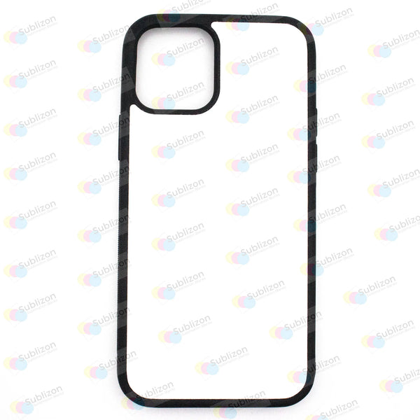 iPhone 12 / 12 Pro - TPU Rubber Case (Highest Quality) - Black - Sublizon