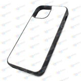 iPhone 13 Mini - TPU Rubber Case (Highest Quality) - Black - Sublizon