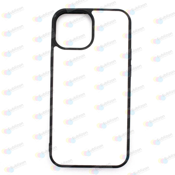 iPhone 13 Mini - TPU Rubber Case (Highest Quality) - Black - Sublizon