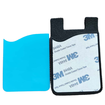 Phone Card Holder - TPU Sublimation Blank - Black Sublizon