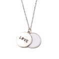 Love Pendant Necklace - Silver Sublizon
