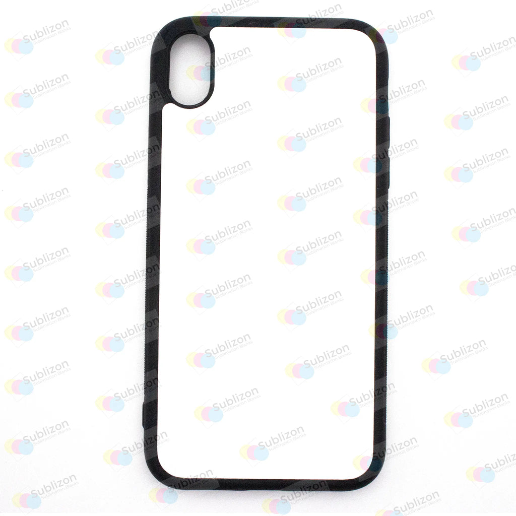 iPhone XR - TPU Rubber Case (Highest Quality) - Black - Sublizon