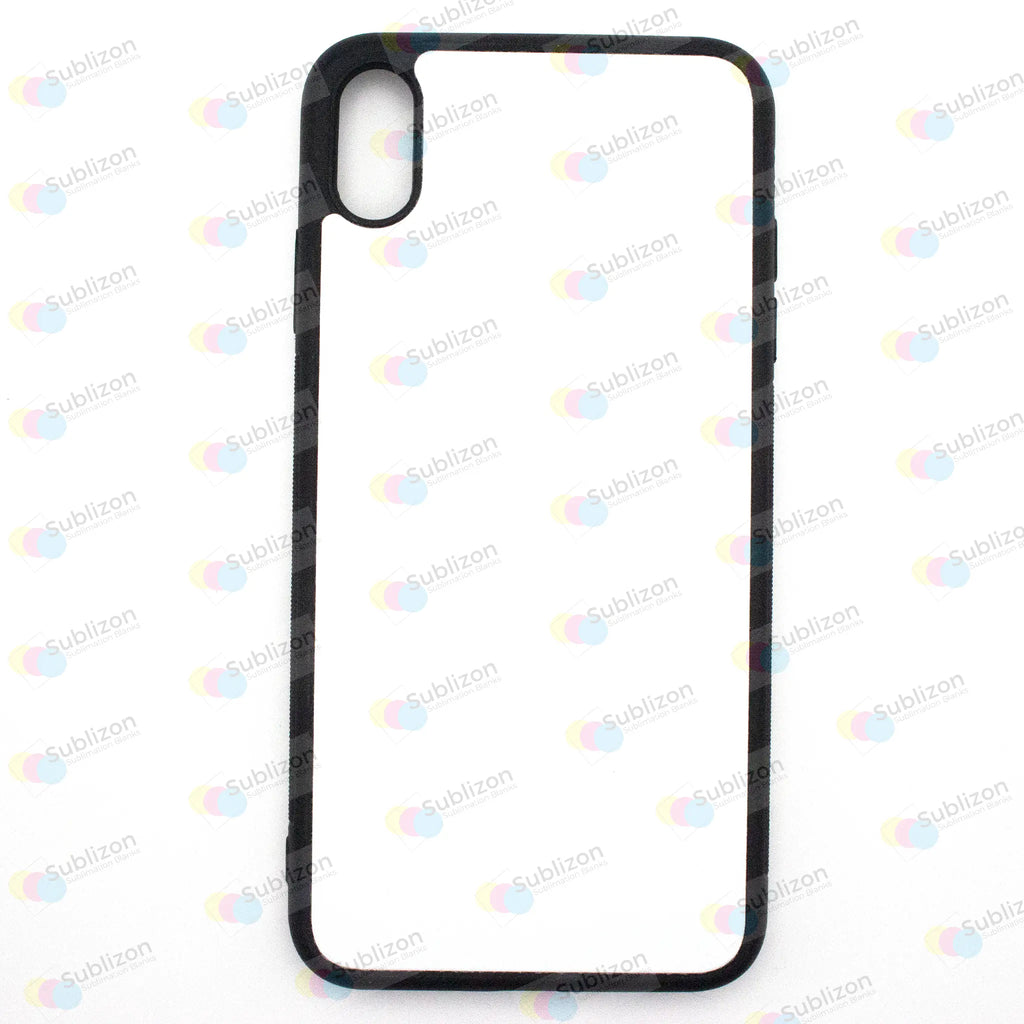 iPhone XS Max - TPU Rubber Case (Highest Quality) - Black - Sublizon